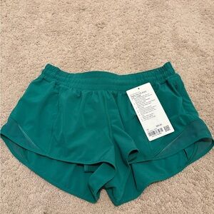 Lululemon Athletica Green Athletic Shorts